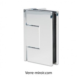 Kit porte de douche en verre anti-calcaire 190 x 60 cm 2