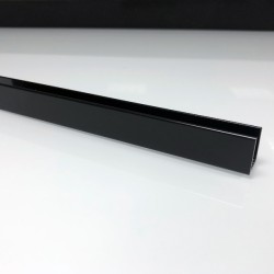 Profilé de douche en aluminium noir 2
