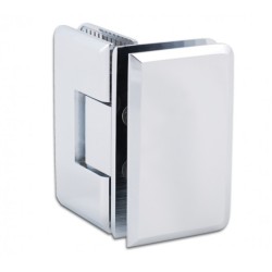 Charnière pour porte en Verre-Verre 90° Réglable