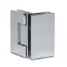 Charnière pour porte en Verre-Verre 90° Réglable