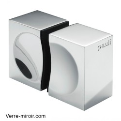 Poignée de porte de douche en verre