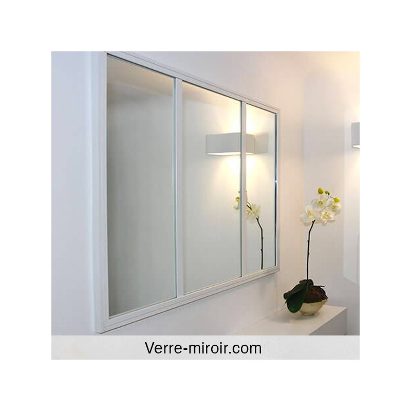 Profilé miroir atelier artiste sur mesure
