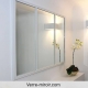 Miroir atelier profile blanc