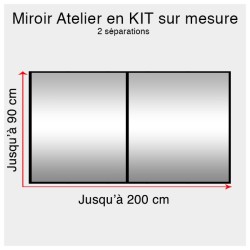 Kit miroir atelier sur mesure 2