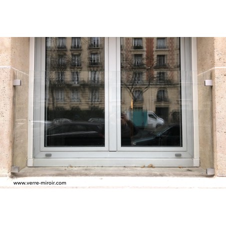 Protection fenêtre en verre feuilleté pince verre talon