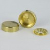 Rosace en laiton pour fixer verre et miroir