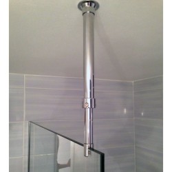 Barre raidisseur de douche Verre Plafond 2