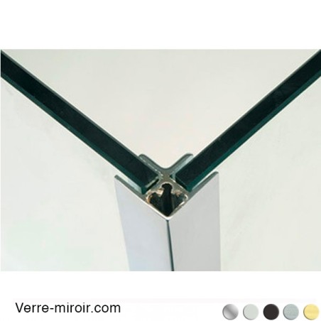 Profilé d'angle 9 et 12 clipper diffusion 