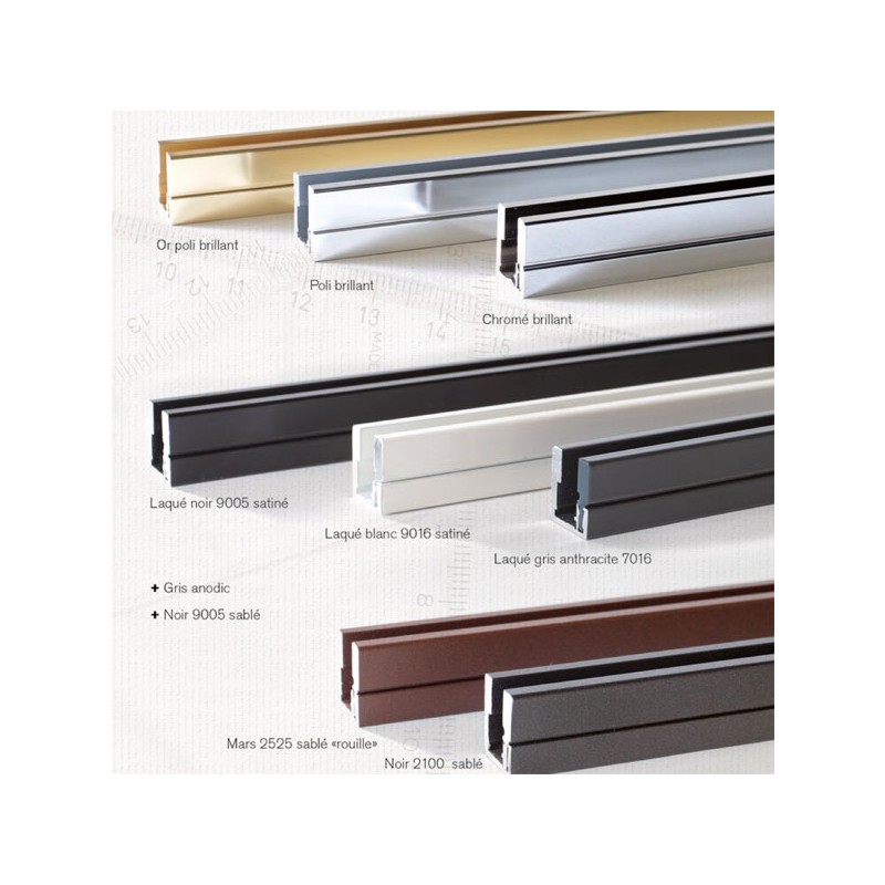 Profilé F209 / F212 couleurs