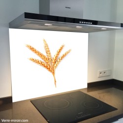 Fond de hotte verre imprimé personnalisé culinaire 7