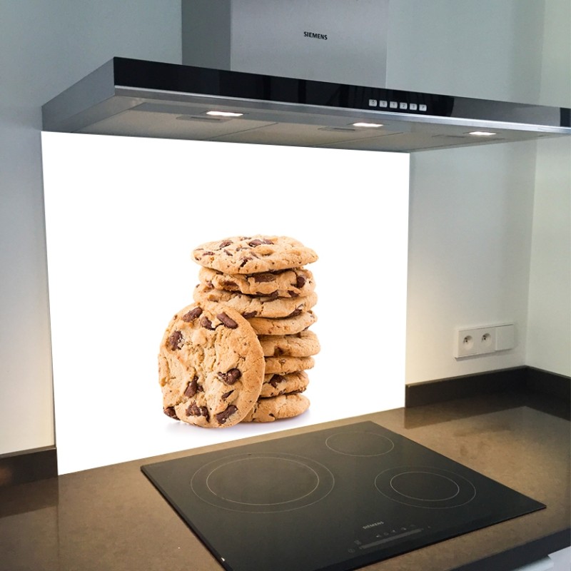 Fond de hotte verre imprimé personnalisé culinaire 14