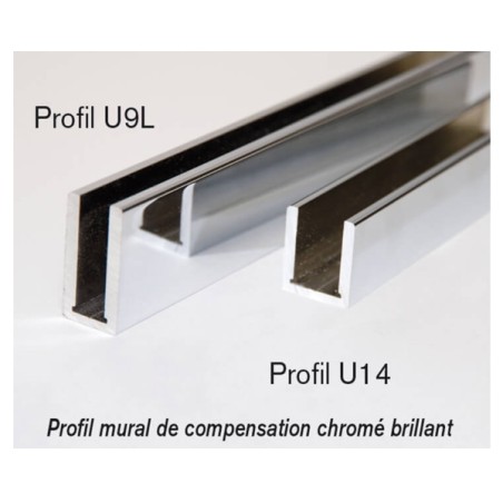 Profilé de douche U14 clipper diffusion 2