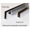 Profilé de douche U14 clipper diffusion 2