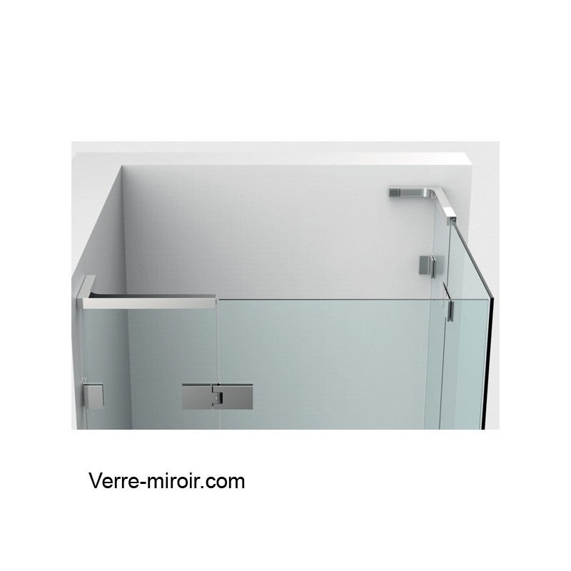Equerre raidisseur de douche angle