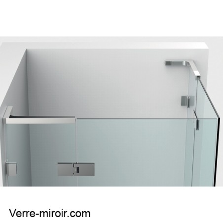 Equerre raidisseur de douche angle