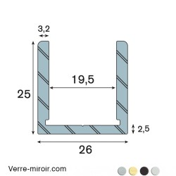 Profilé U19 clipper diffusion