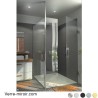 Poteau raidisseur de douche verre verre angle 9 clipper diffusion