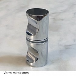 Poignée ronde porte de douche en verre 2