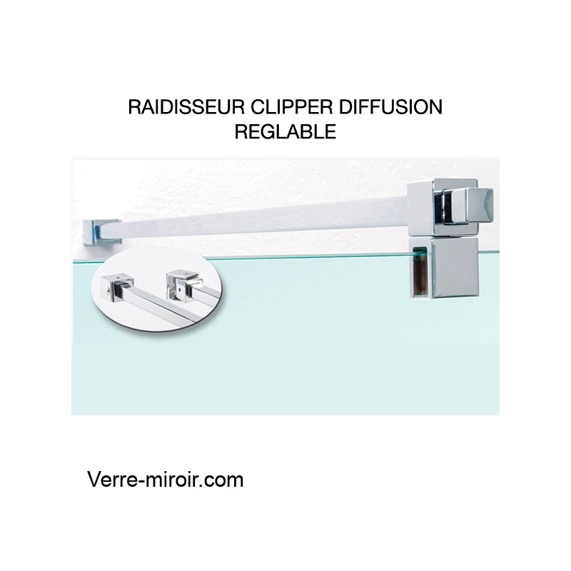 Raidisseur douche réglable clipper diffusion