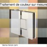 Charnière Verre-Verre 180° couleur sur mesure porte de douche 