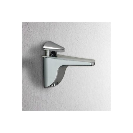 Support étagère en verre design 60