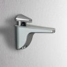 Support étagère en verre design 60