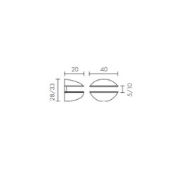 Support étagère en verre design 1424 2