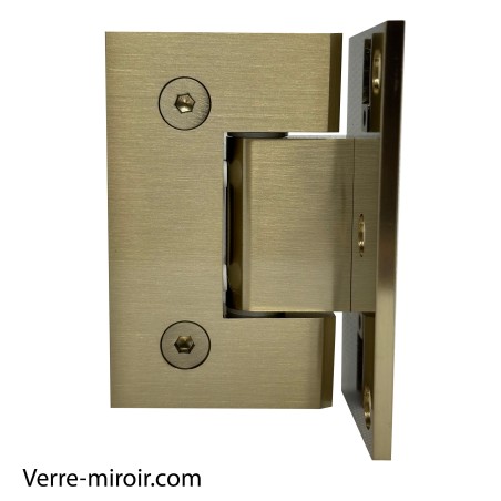 Charnière bronze brossé porte de douche