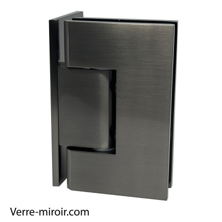Charnière canon de fusil porte de douche en Verre-Mur 90°