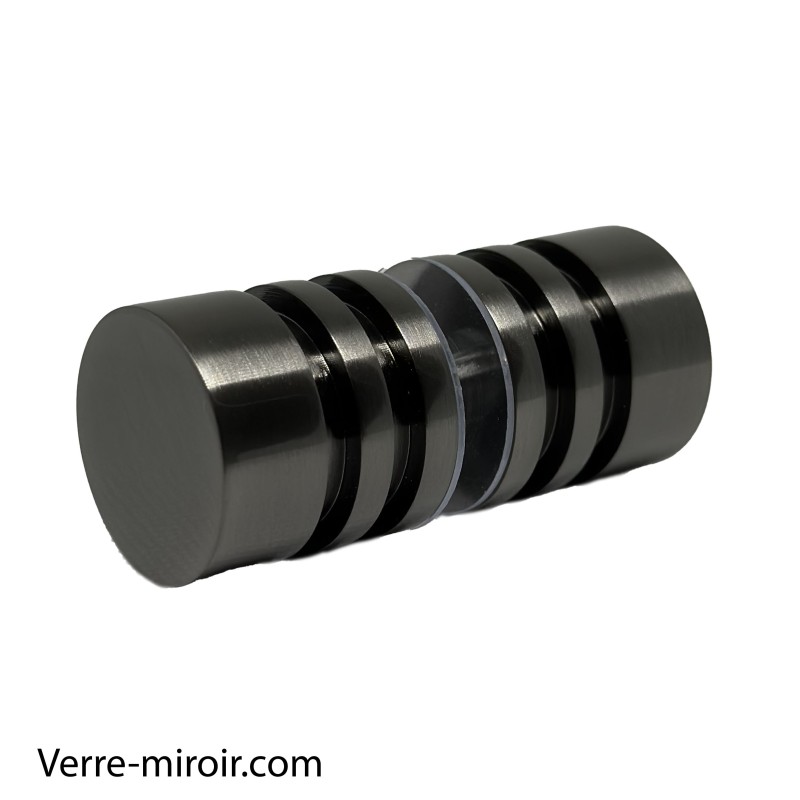 Poignée canon de fusil pour porte de douche en verre