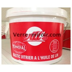 Mastic vitrier à l'huile de lin