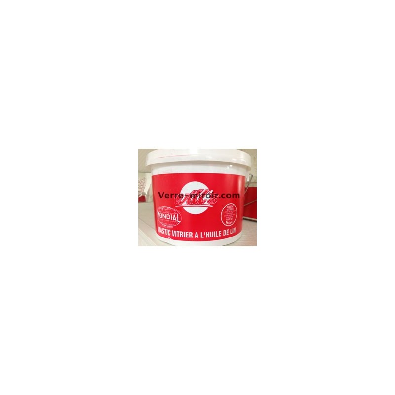 Mastic vitrier à l'huile de lin