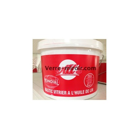 Mastic vitrier à l'huile de lin