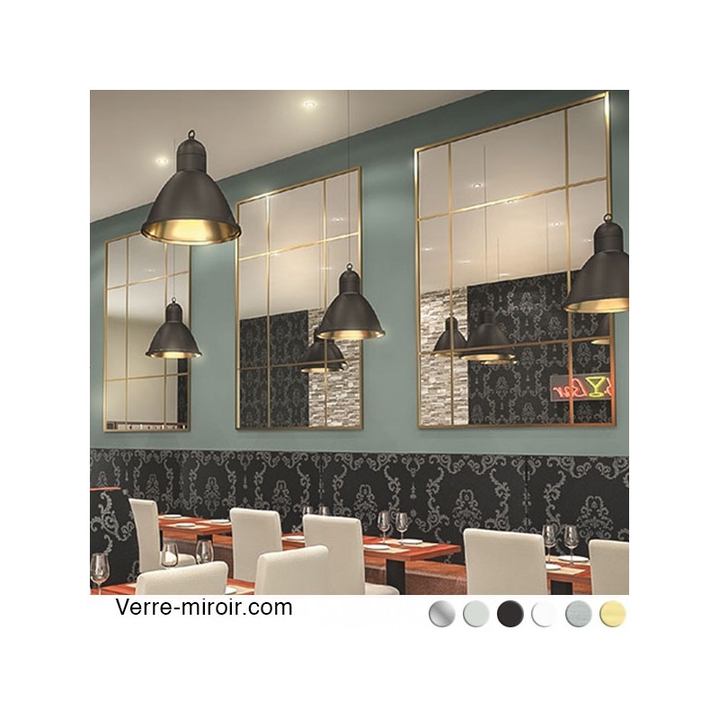 Profil encadrement miroir laiton MT804
