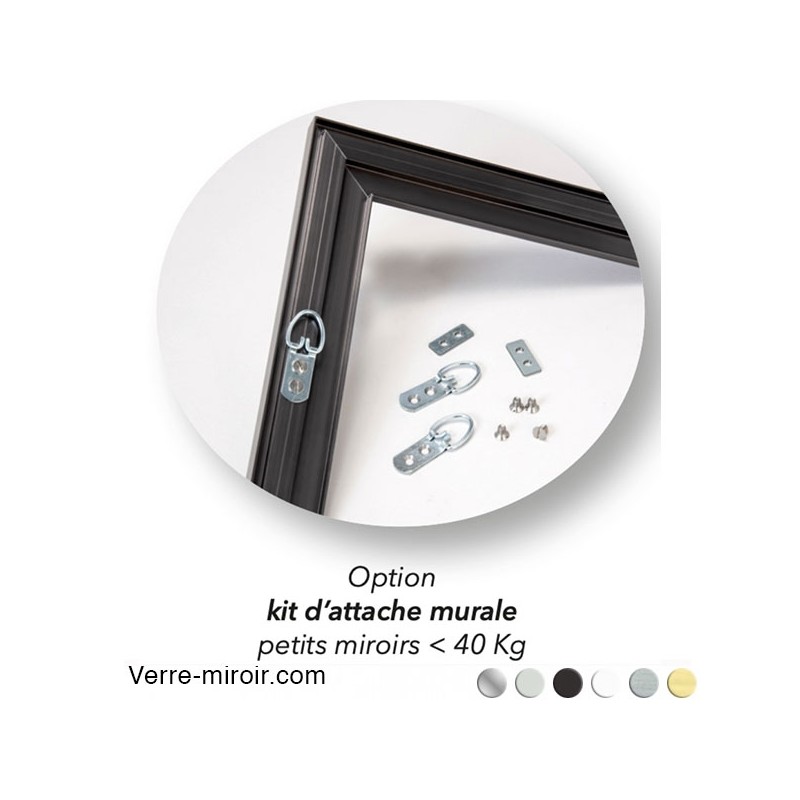 Kit fixation murale pour profil MT803 et MT804