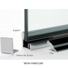 Profilé verrière atelier F209 / F212 clipper diffusion.