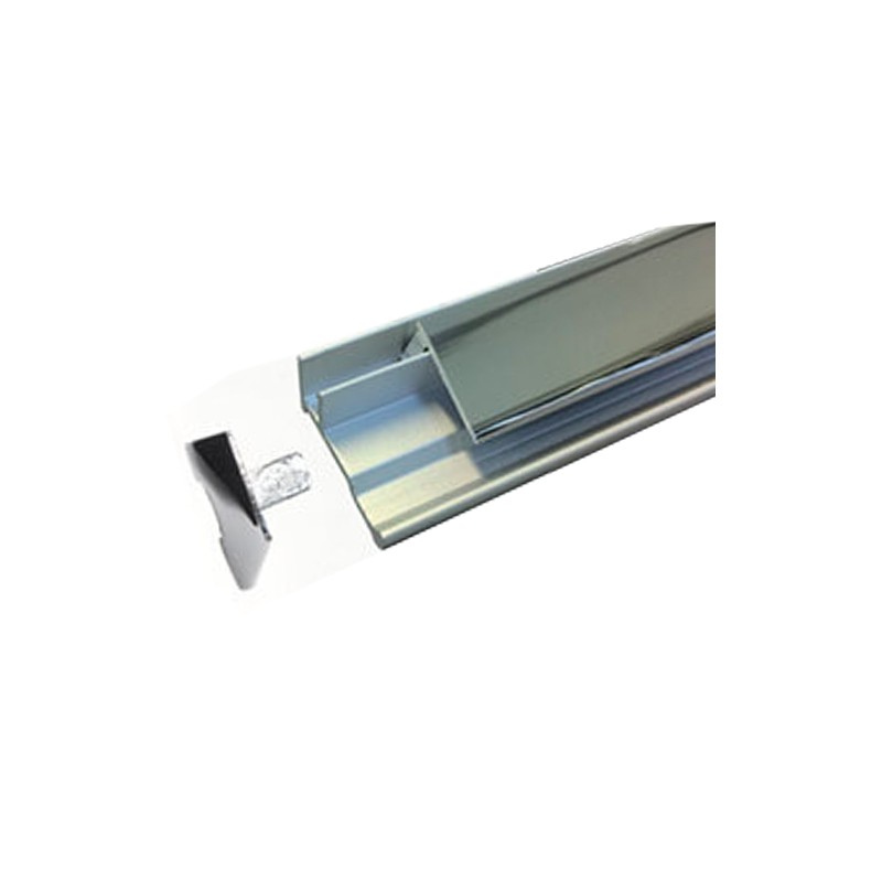 Profil R802 chromé brillant clipper diffusion