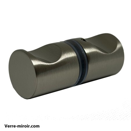 Poignée porte douche inox brosse