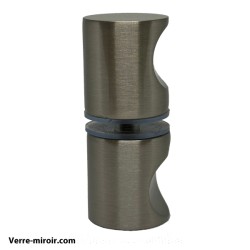Poignée porte douche inox brosse 2