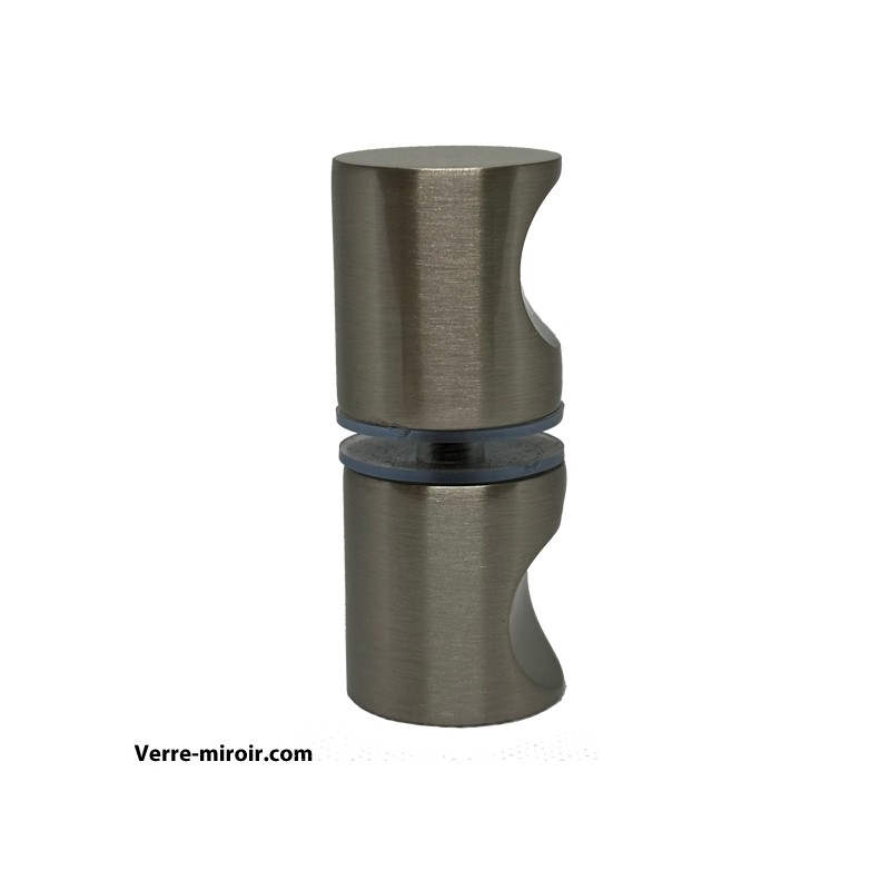 Poignée porte douche inox brosse 2