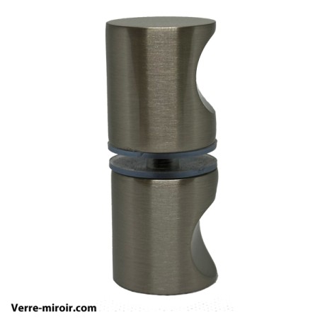 Poignée porte douche inox brosse 2