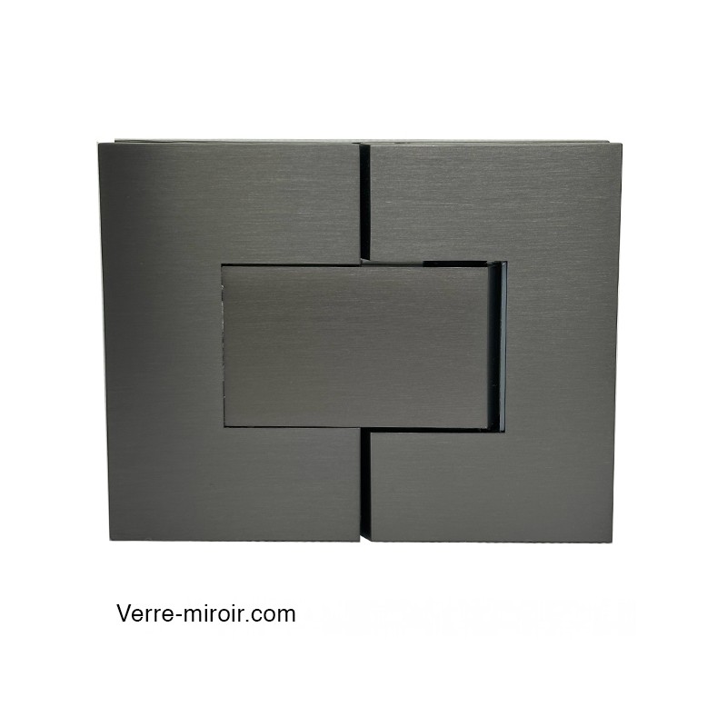 Charnière double canon de fusil pour porte de douche Verre