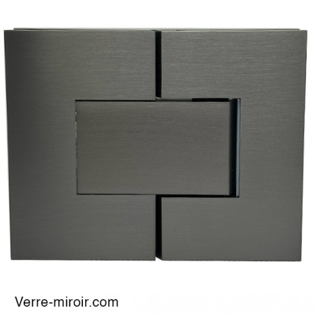 Charnière double canon de fusil pour porte de douche Verre