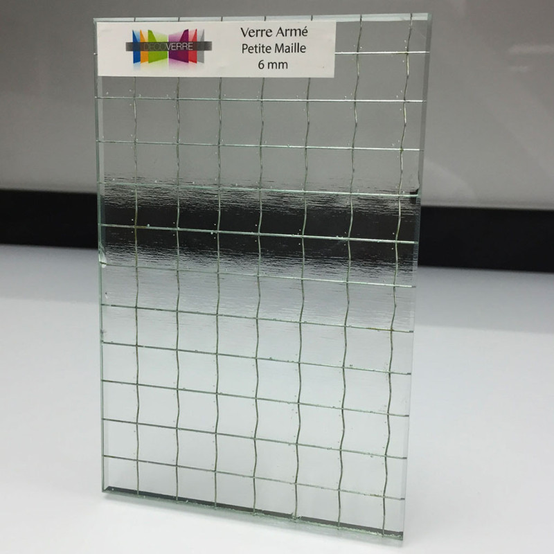 Verre armé petite maille