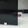 Verre teinté noir sur mesure