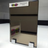 Miroir bronze sur mesure