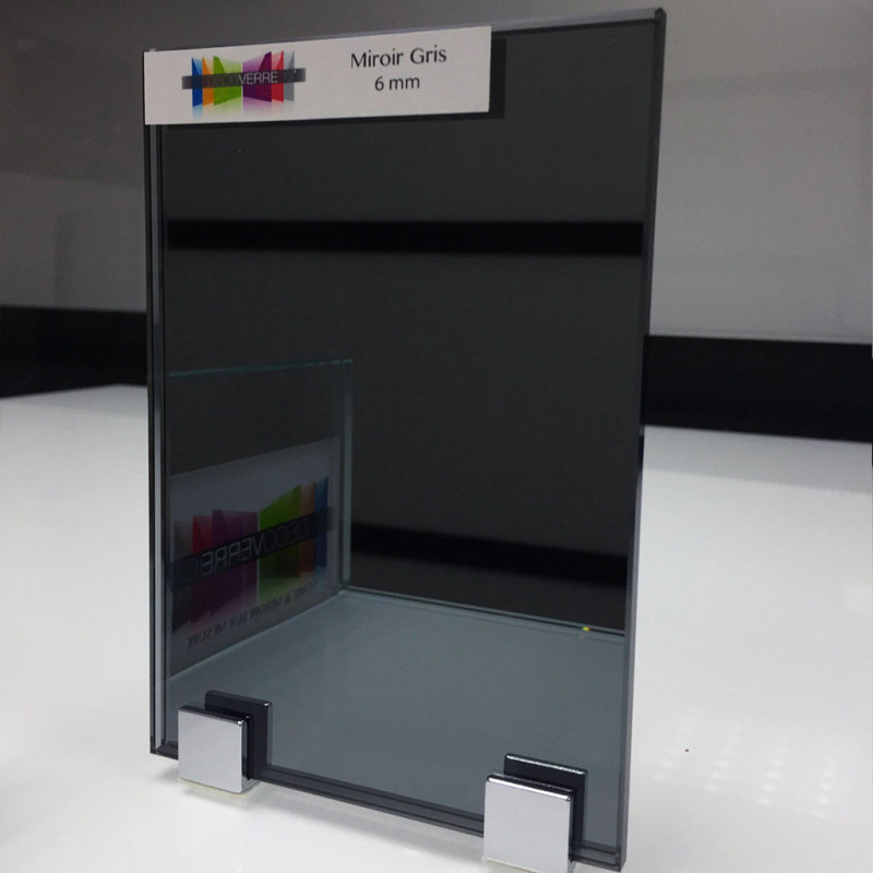 Miroir gris sur mesure