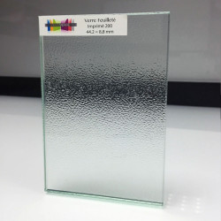 Verre feuilleté imprimé 200