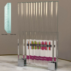 Verre feuilleté flûte sur mesure