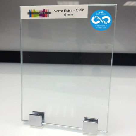 Verre trempé anti-calcaire timeless extra clair